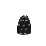 Leather Zebra Duffle