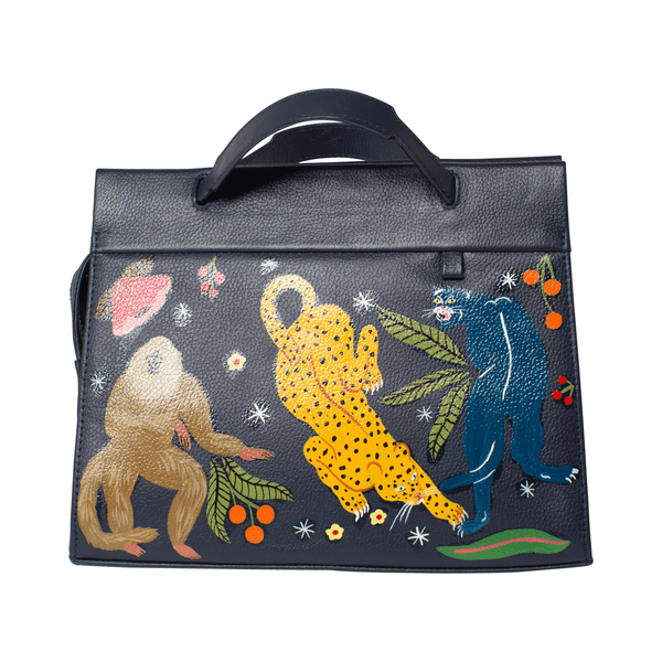 マニー　エプロン&ティーコゼー　コラージュ Min and Mon Collaboration Jungle – DANS-LA-MAIN